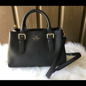 Kate Spade Cove Street Provence Black Satchel