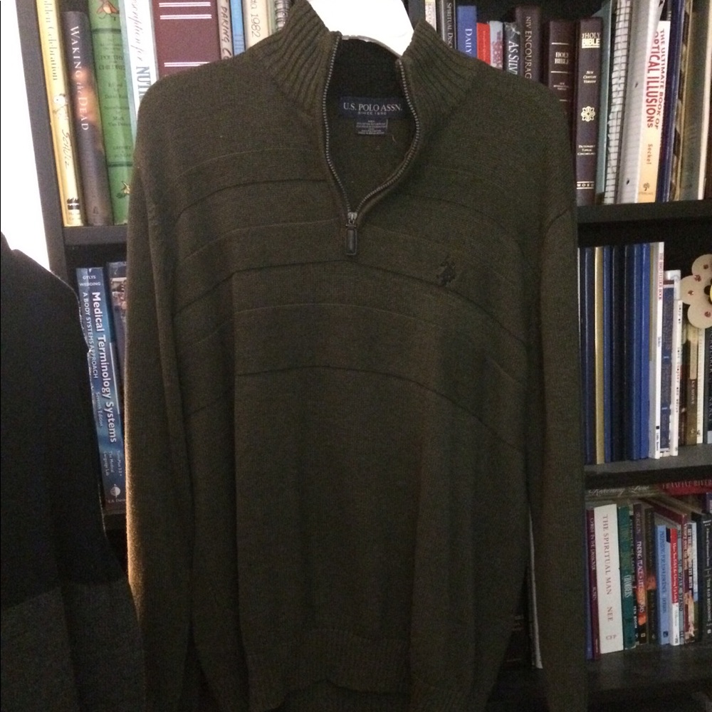 Men's Ralph Lauren 3/4 zip sweater