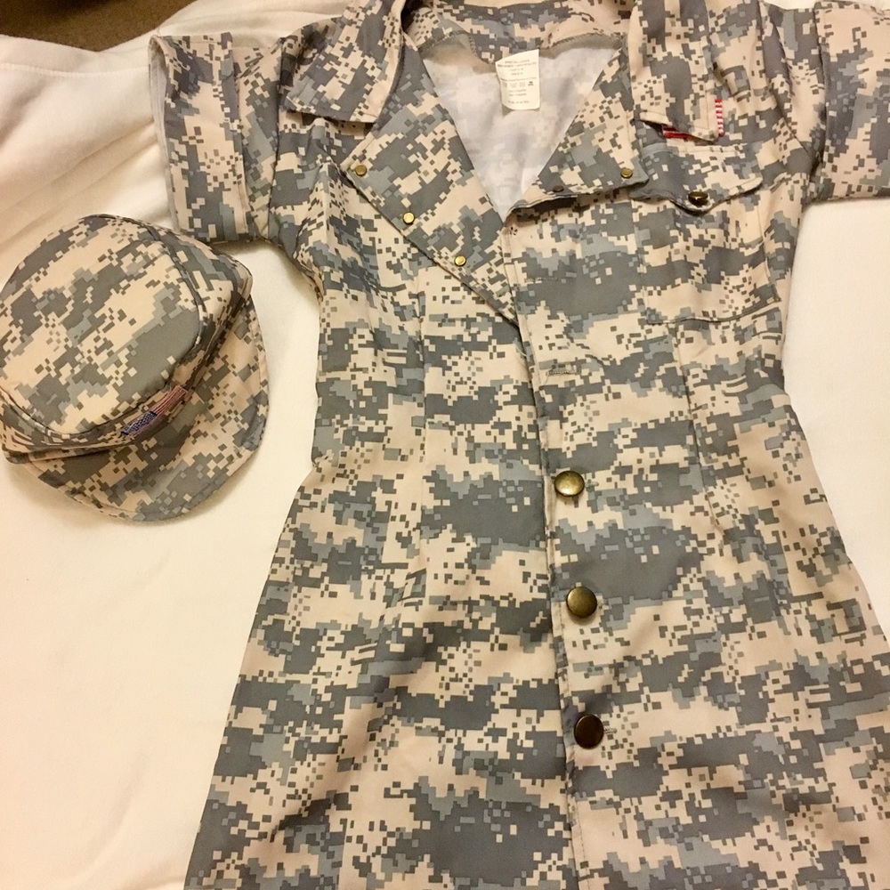 Halloween army girl costume