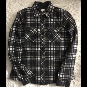 New. Boyfriend button up flannel
