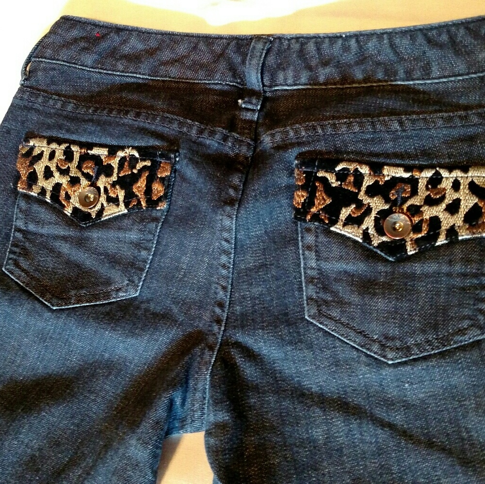 X2 Quality Denim W 10 Bootcut size 2 Dark Wash