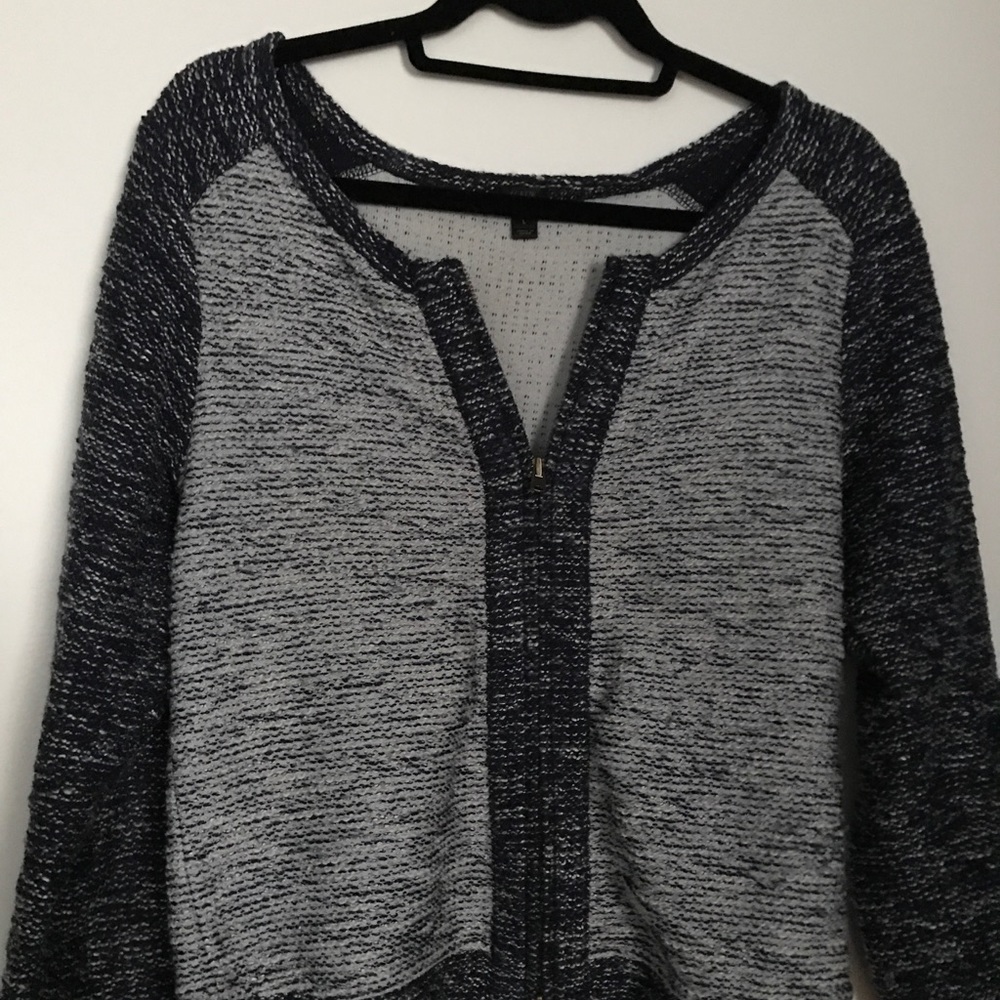 J Crew zip up sweater