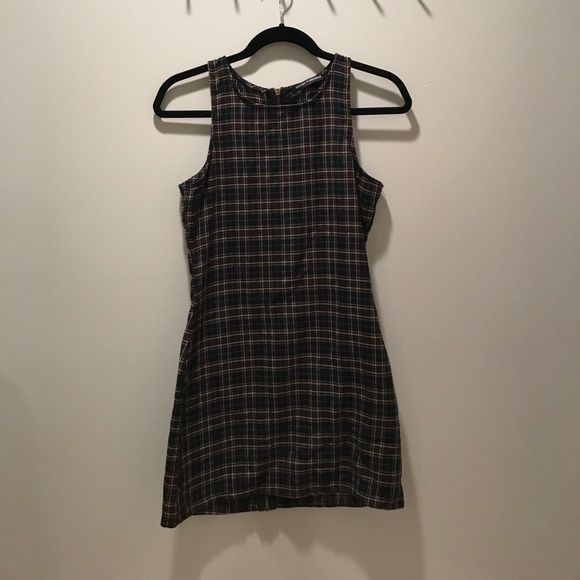 Brandy Melville Dresses & Skirts - BRANDY MELVILLE PLAID DRESS