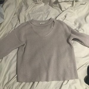 Worn Once- chocker neck sweater