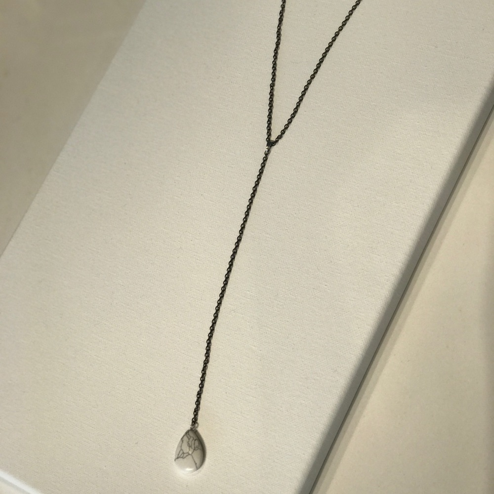 Tear drop necklace