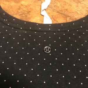 Lulu lemon dot pullover sweatshirt