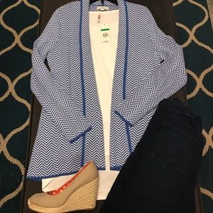 ❗️NWT❗️Kim Rogers Cardigan L