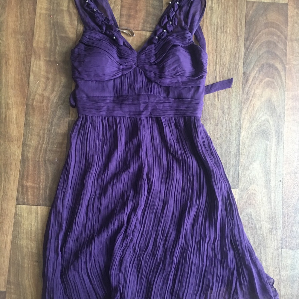 NWOT Taylor Purple Dress