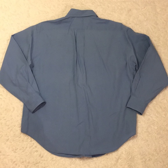 Lauren Ralph Lauren Blue Button Up Logo Size 14 - Picture 8 of 8