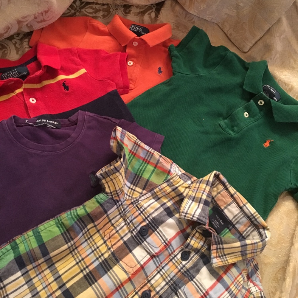5 Polo by Ralph Lauren shirts