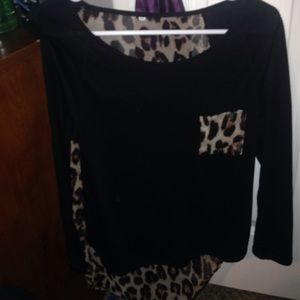 Cheetah print shirt