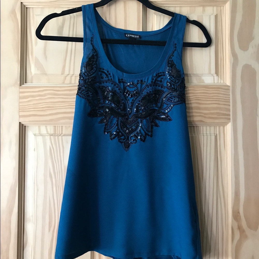 Express sequin tank - Picture 3 of 3