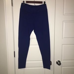 Like New LuLaRoe Leggings TC Solid Navy