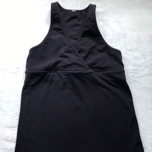 Lululemon tank top dark gray size 8