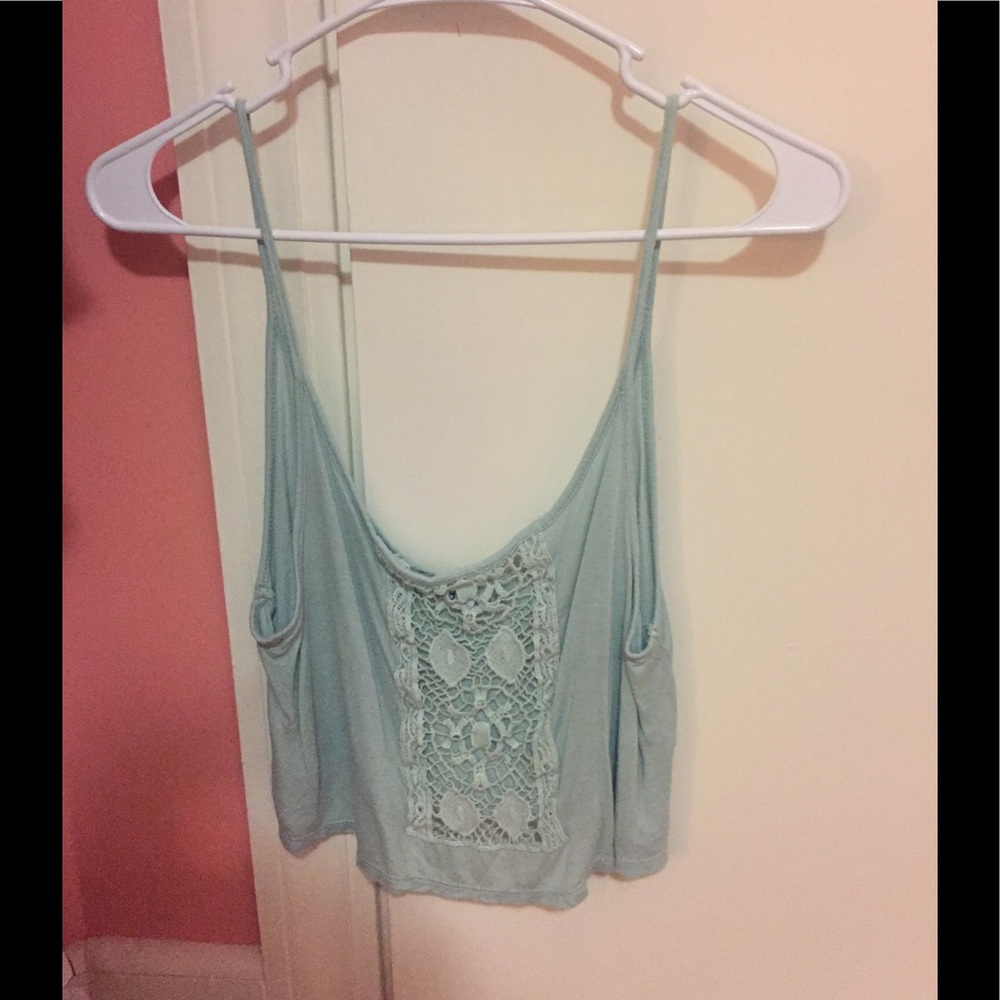 Mint Tobi Crop Top - S