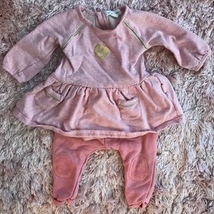 Little girls sweat suit