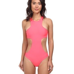 Mikoh Osaka one piece in bright pink