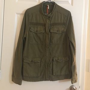 Worn 1x, Size L,Free People,military green