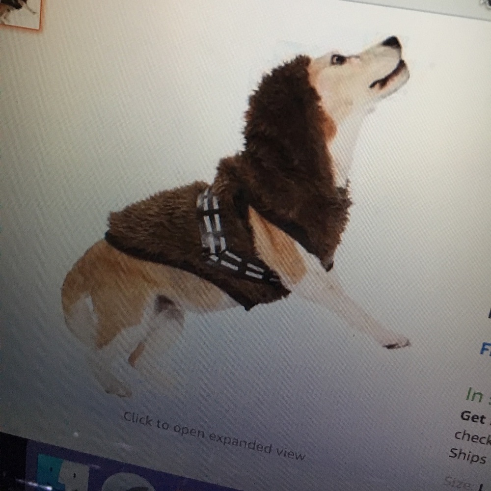 Chewbacca Dog Costume