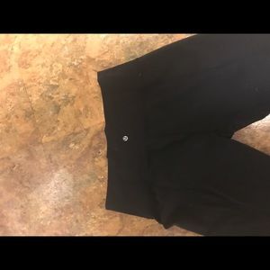 Lulu lemon black wunder under pants