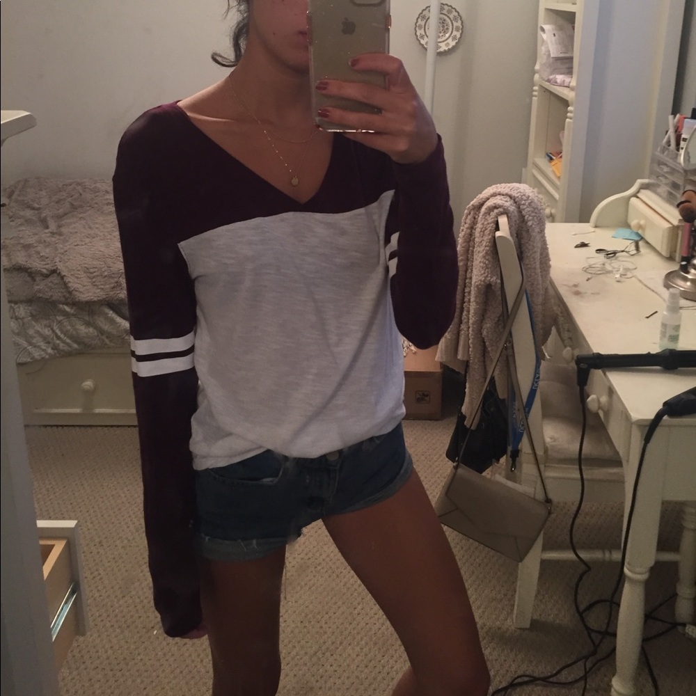 Victoria Secret Baseball Tee