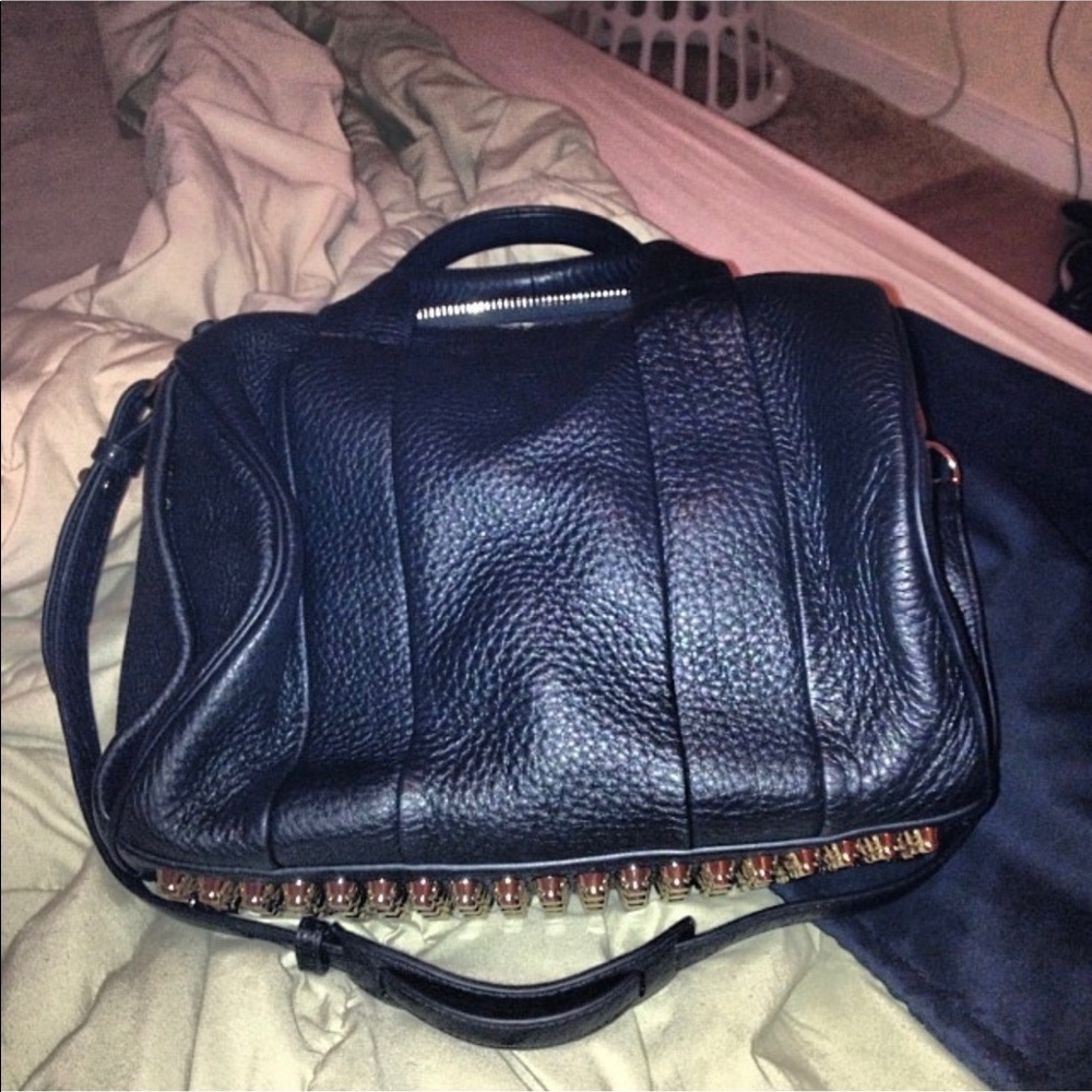 Alexander wang rocco black duffle bag