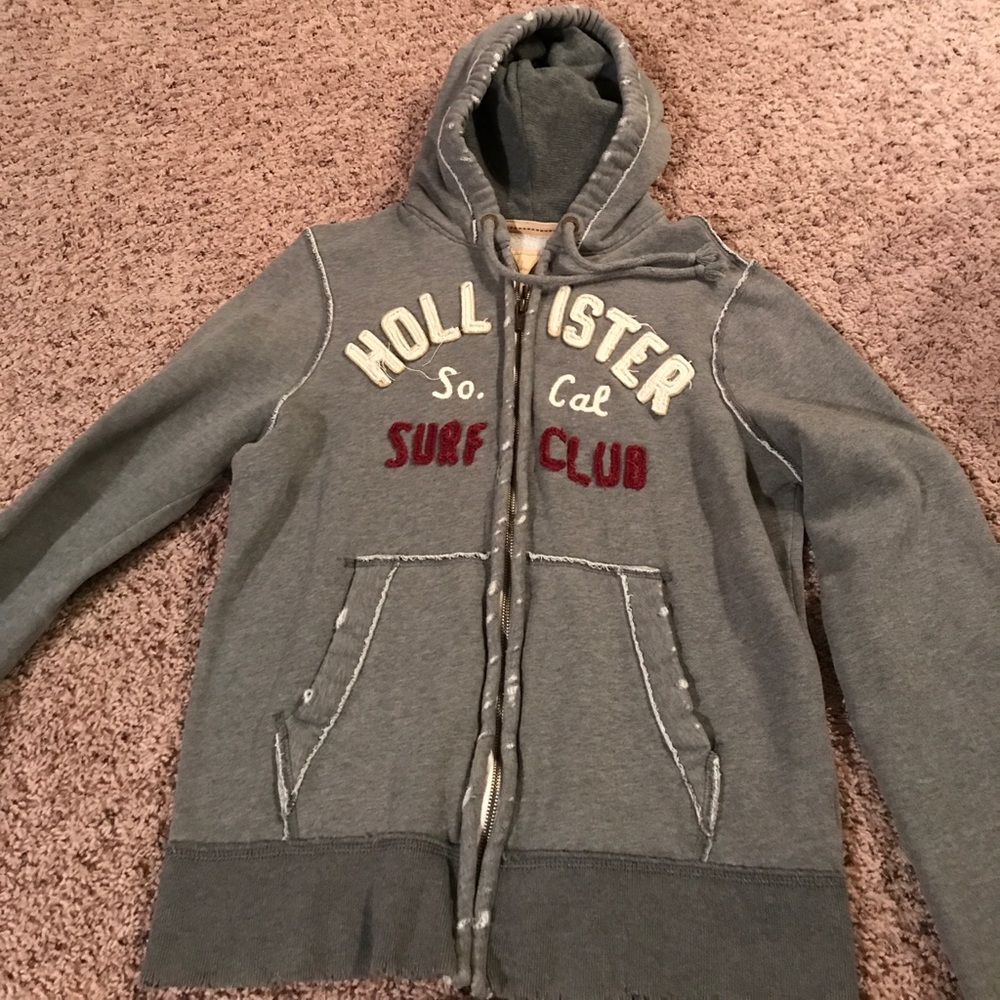 Hollister zip up