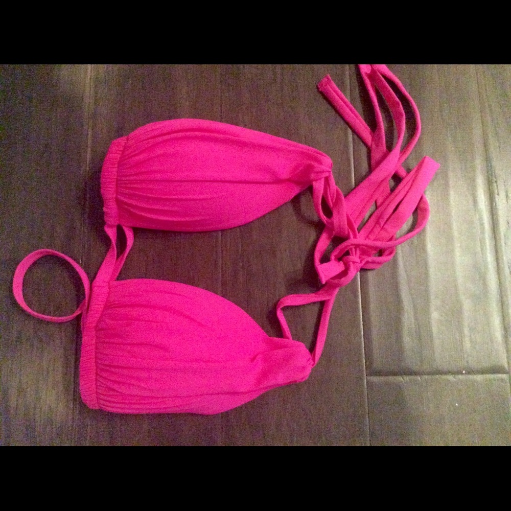 La Blanca, Pink halter bikini top
