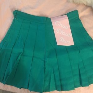 CHuu -5Youth Green Skirt