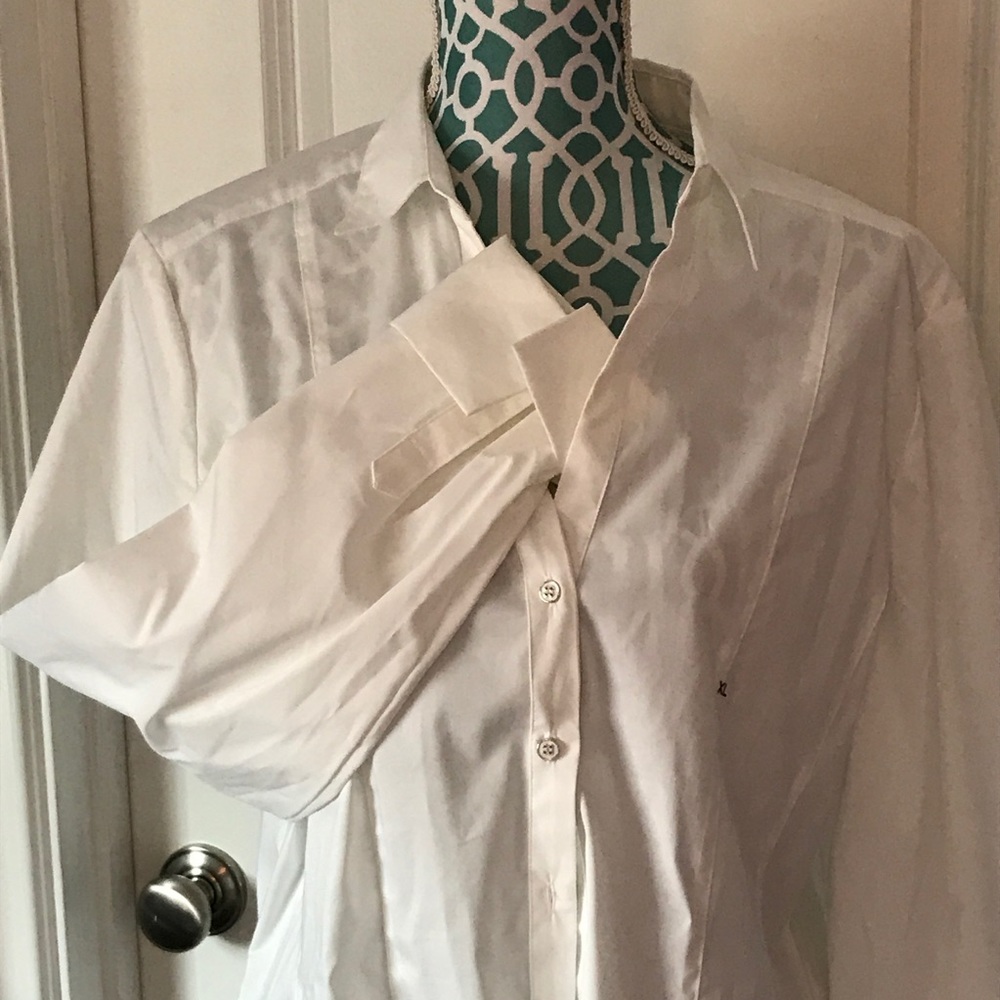 Crisp White Shirt....