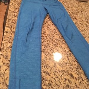 Bright Blue Athleta Leggings