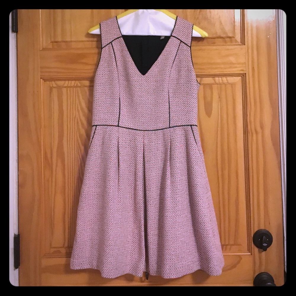 Petite knit dress with pockets!