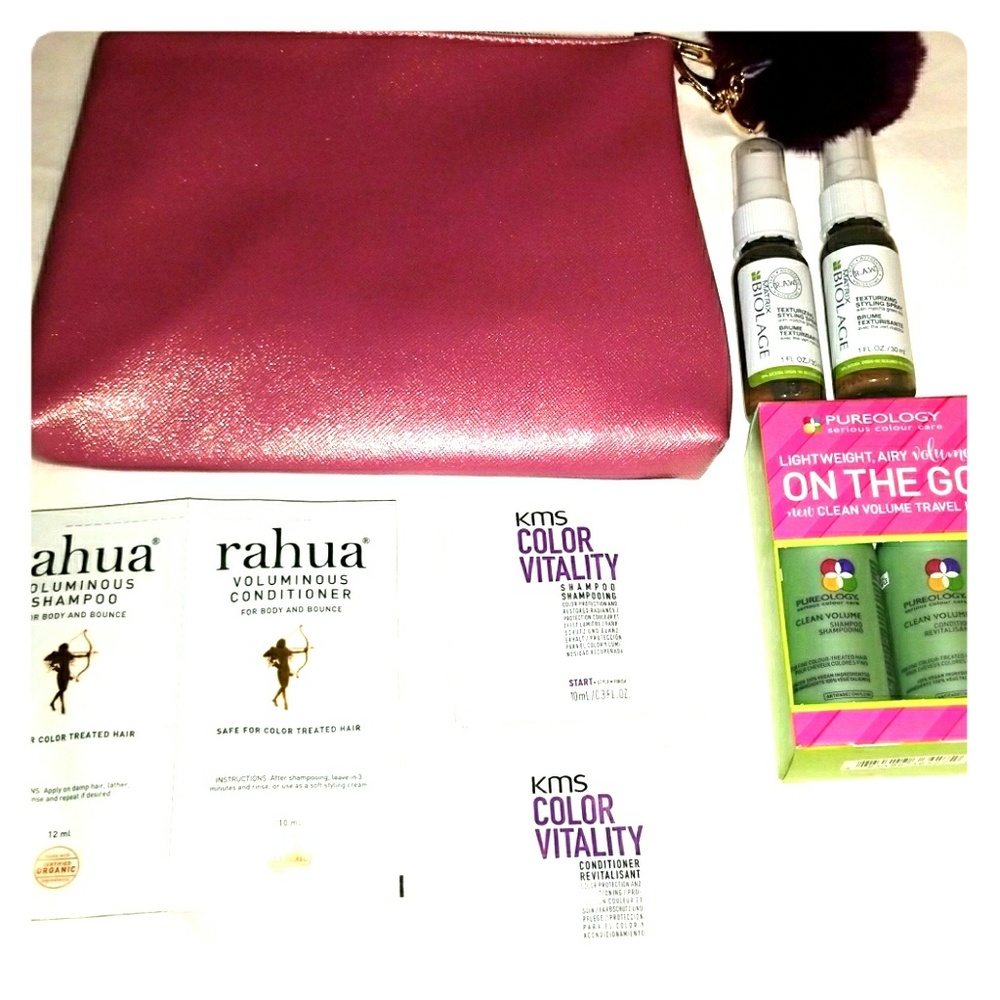 Hair care bundle (includes bag!)