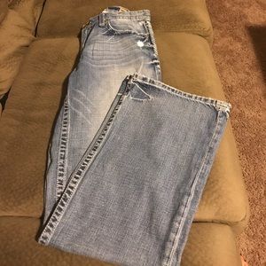 Men's BKE light wash jeans