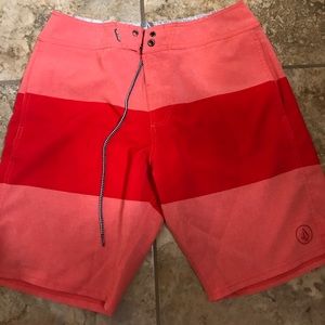 Red men's trunks