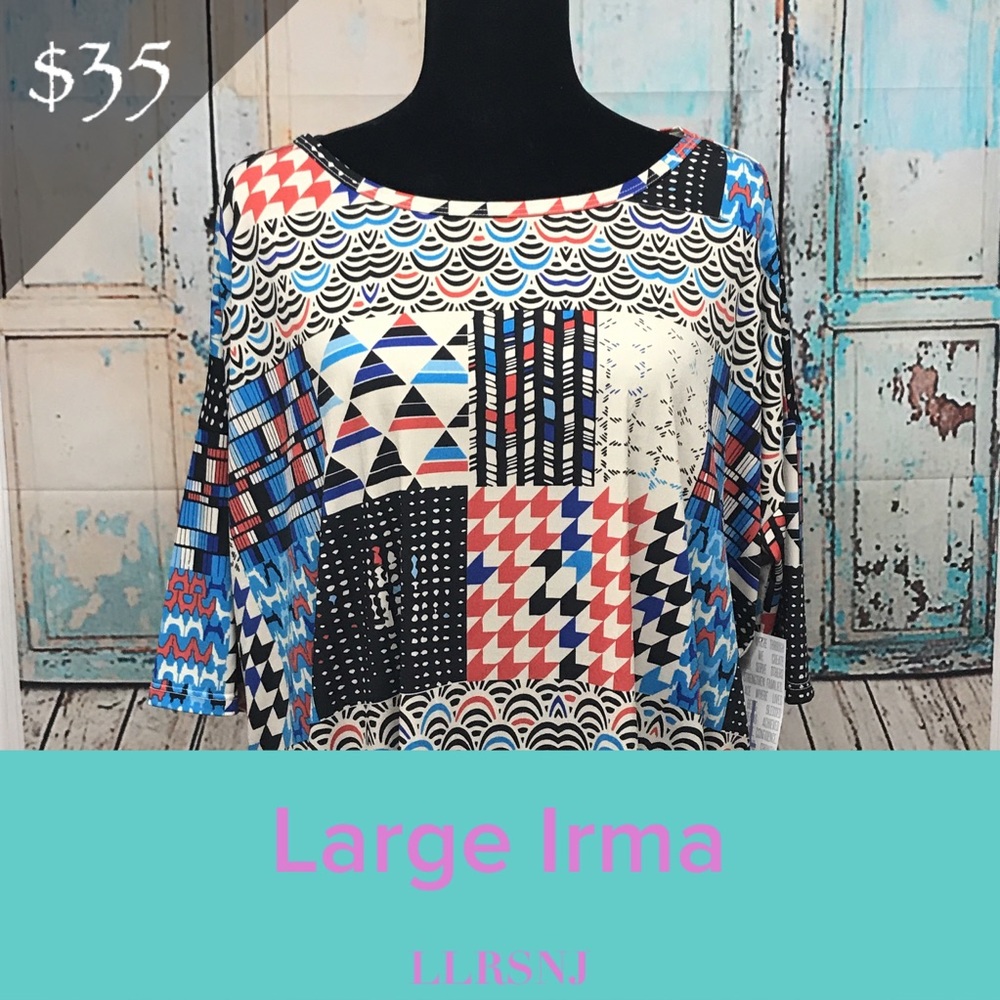 Large LuLaRoe Irma