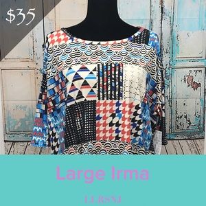 Large LuLaRoe Irma