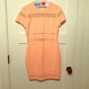 Elizabeth and James neon coral dress size 6