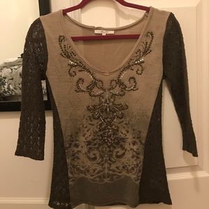 Miss Me half sleeved shirt