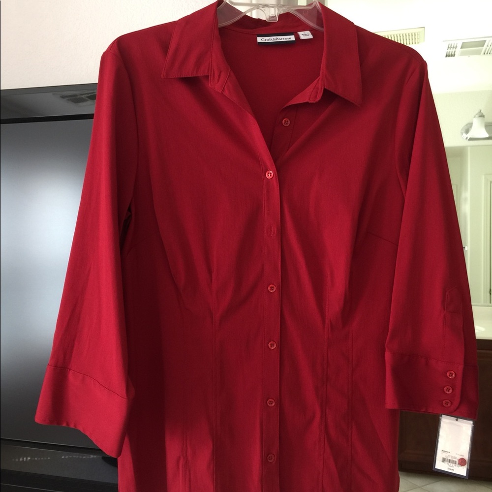 Red Button shirt