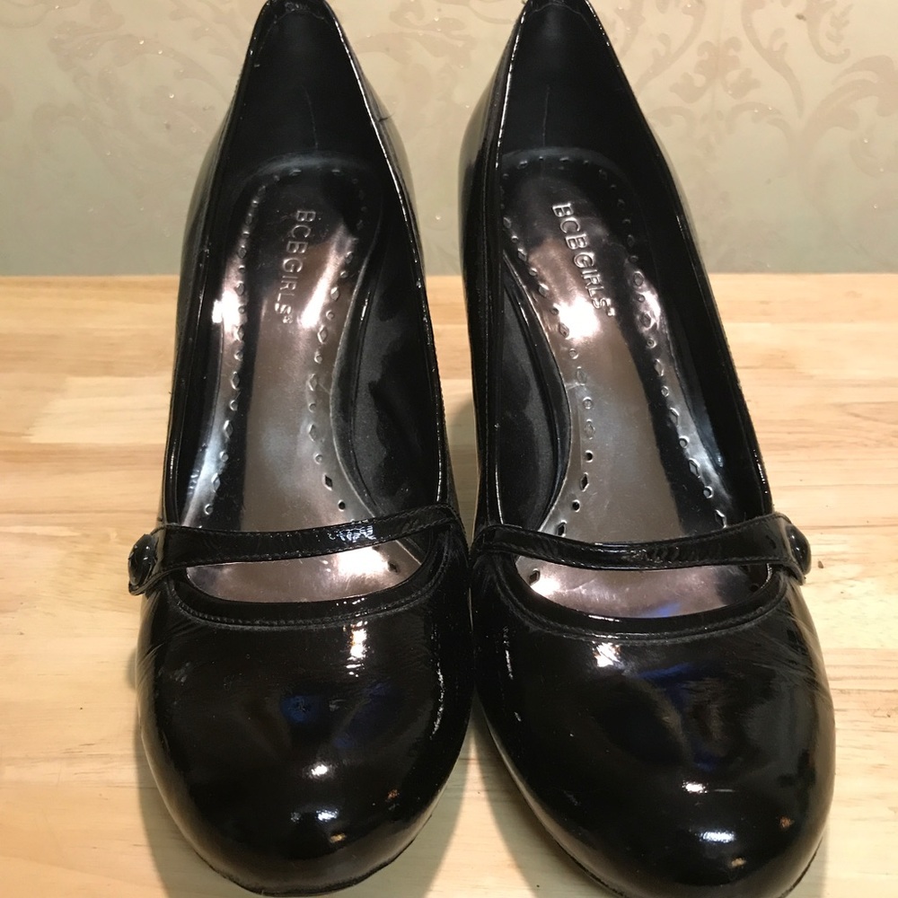 Patent Leather Maryjane Heel