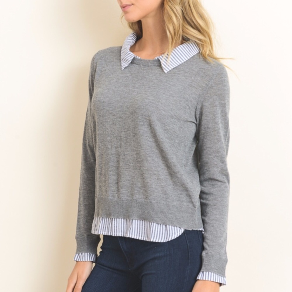 🆑CLOSING SALE!! Shirt Sweater - Picture 4 of 7