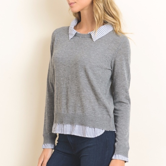 🆑CLOSING SALE!! Shirt Sweater - Picture 4 of 7