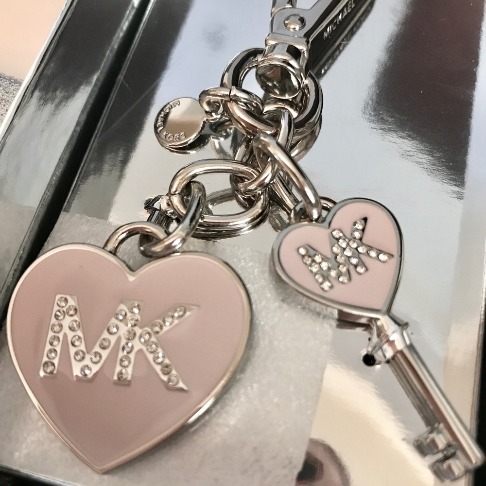 NWT Authentic Michael Kors Blossom Key Charms