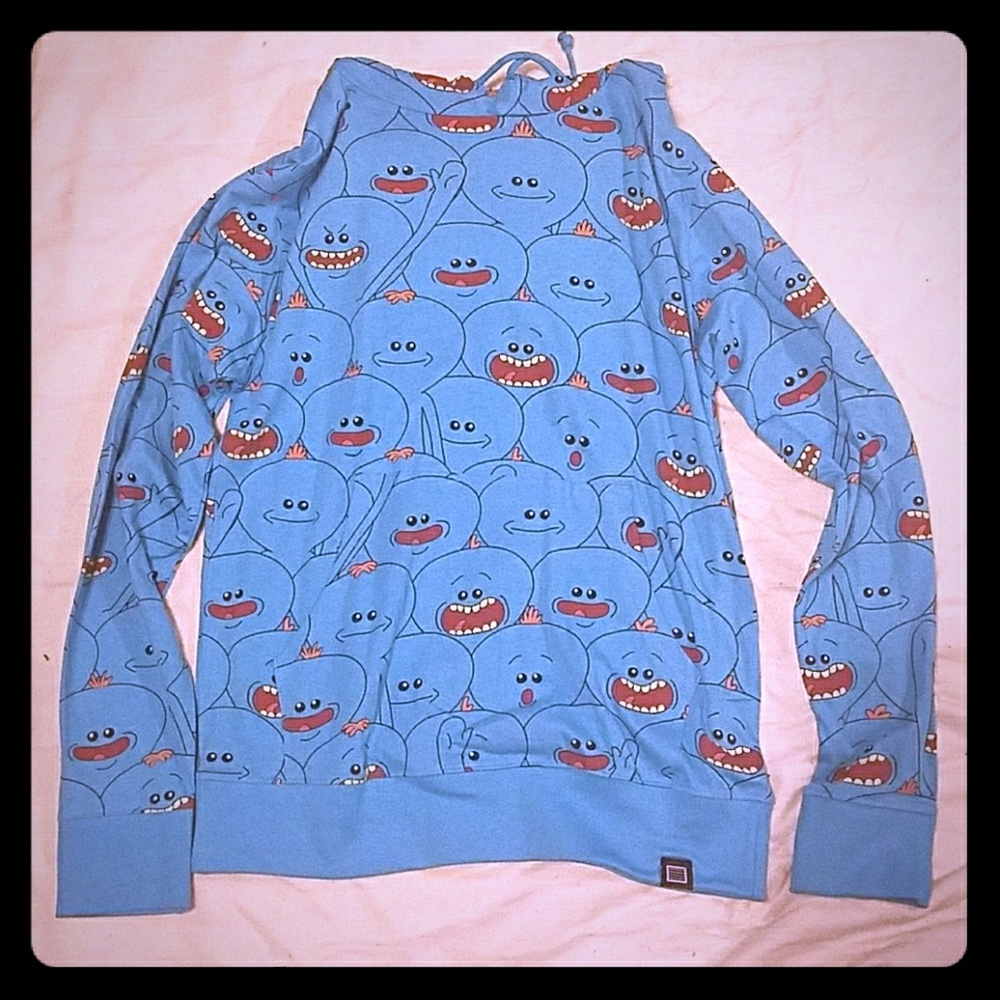 NEW Rick&Morty Mr. Meeseeks Hoodie