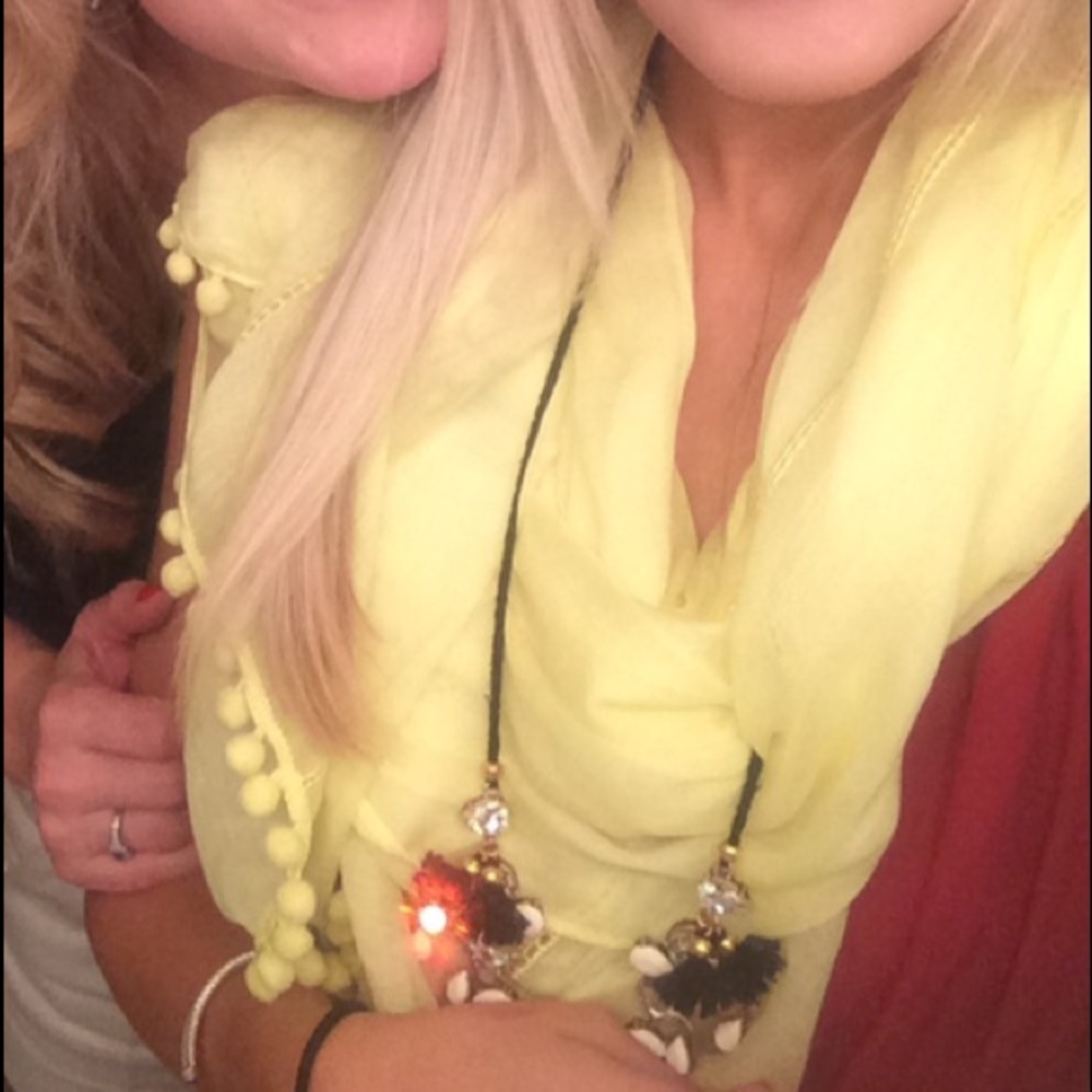 Yellow scarf
