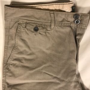 Eddie Bauer Pin Stripe Khaki Pants