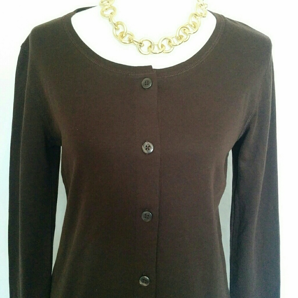 ⌛SALE NWT! Scott Cardigan "Chocolate"- S