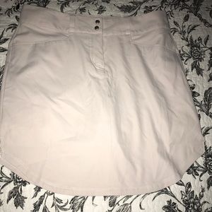 Adidas women's golf 3-stripe essentials skort