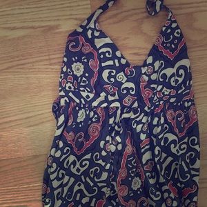 Old Navy Blue Halter- top dress